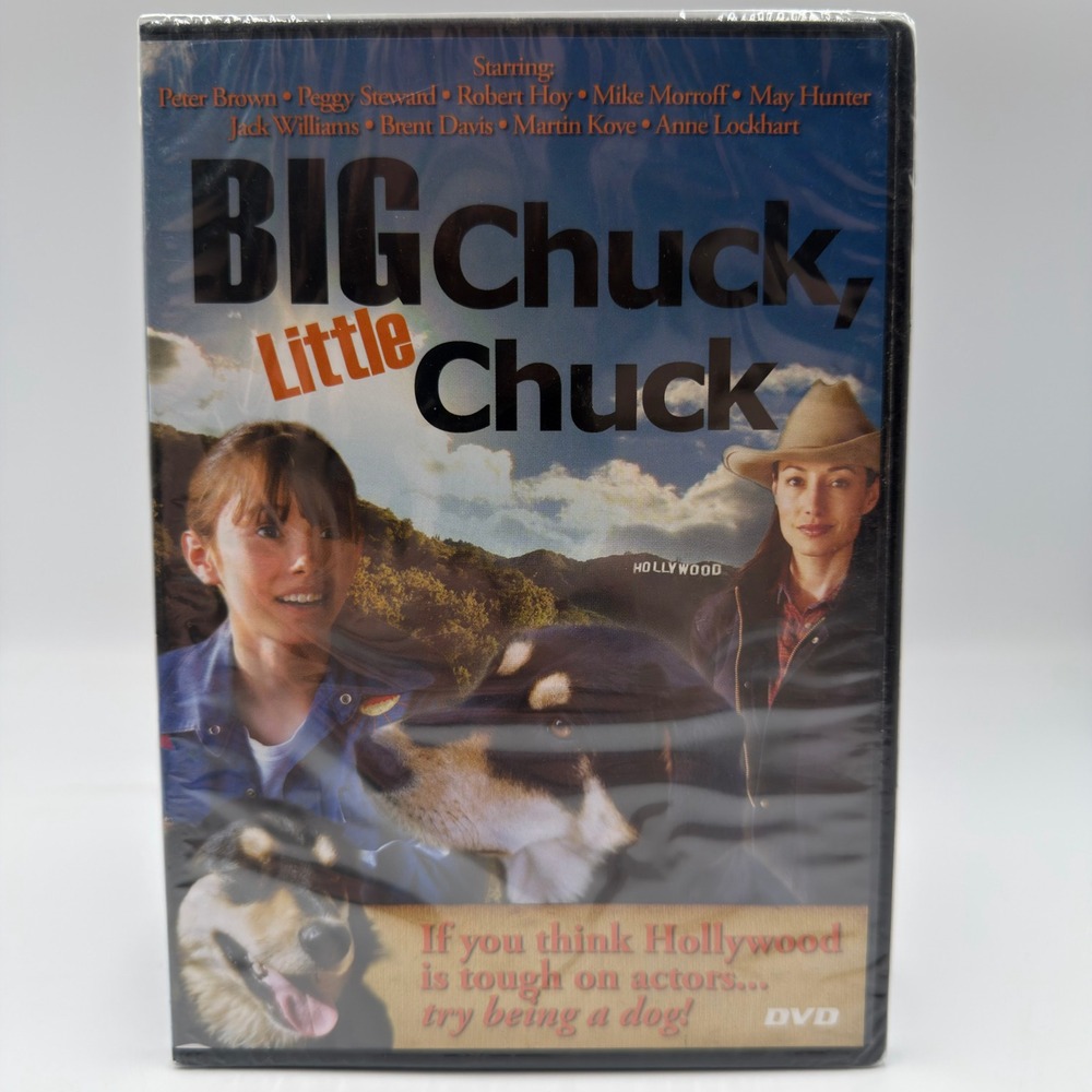 Big Chuck Little Chuck DVD 2007 Digiview Family Animal Movie Peter Brown NEW
